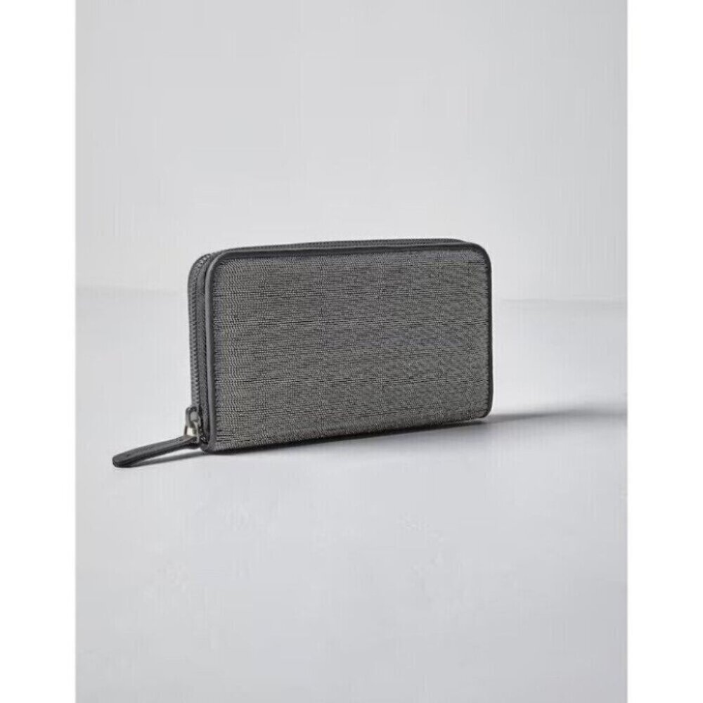 Brunello Cucinelli Monili Wallet Bag Clutch Leather Continental Sparkling New